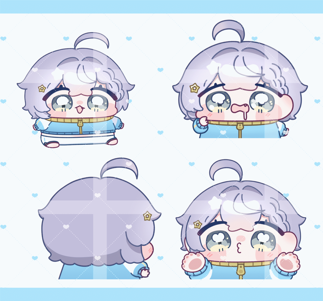 강아루님 GIF 일러스트-1