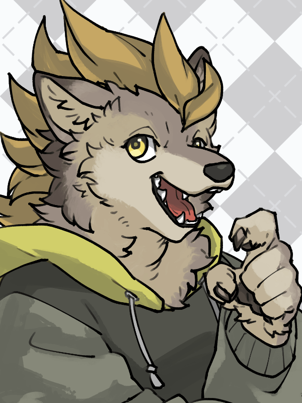 狼獣人gif-1
