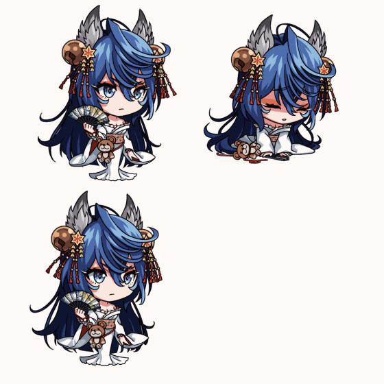 【お仕事】SDキャラ素体/モーション-1