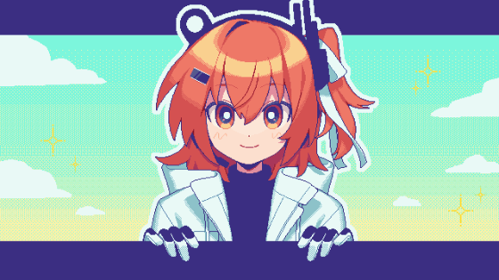 ピクセルアニメ（ファンアート）-1