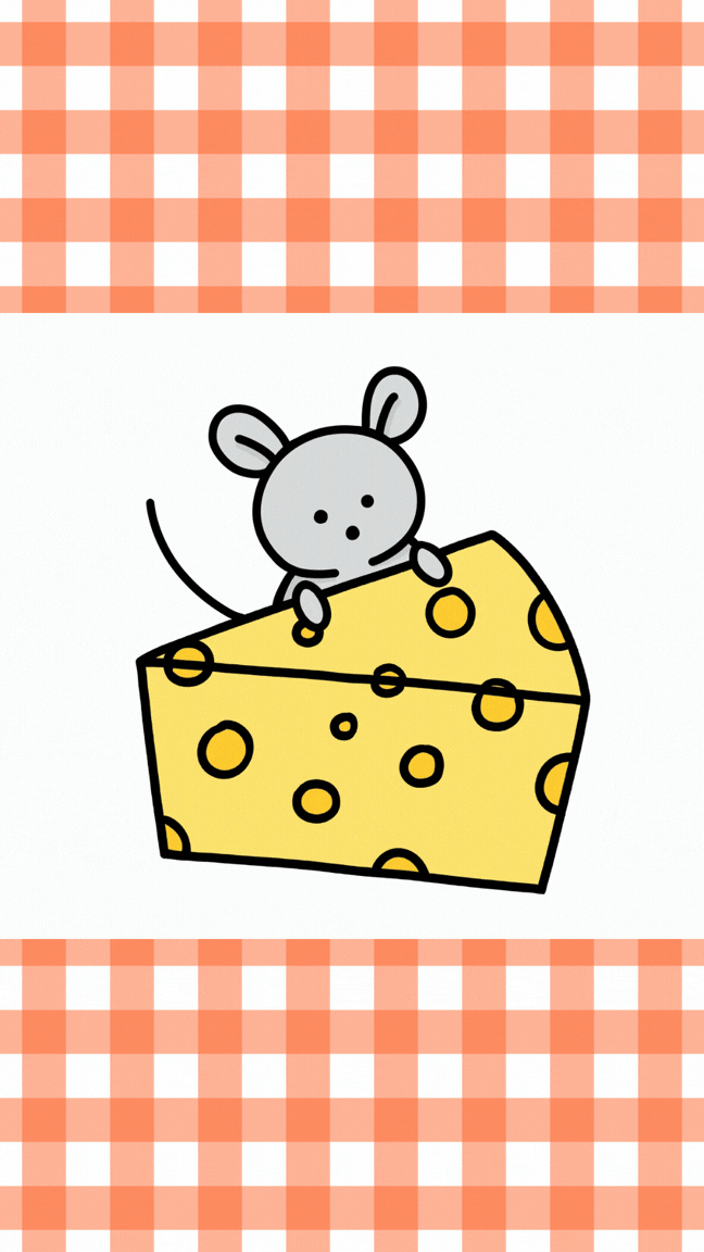 ねずみとチーズ-1