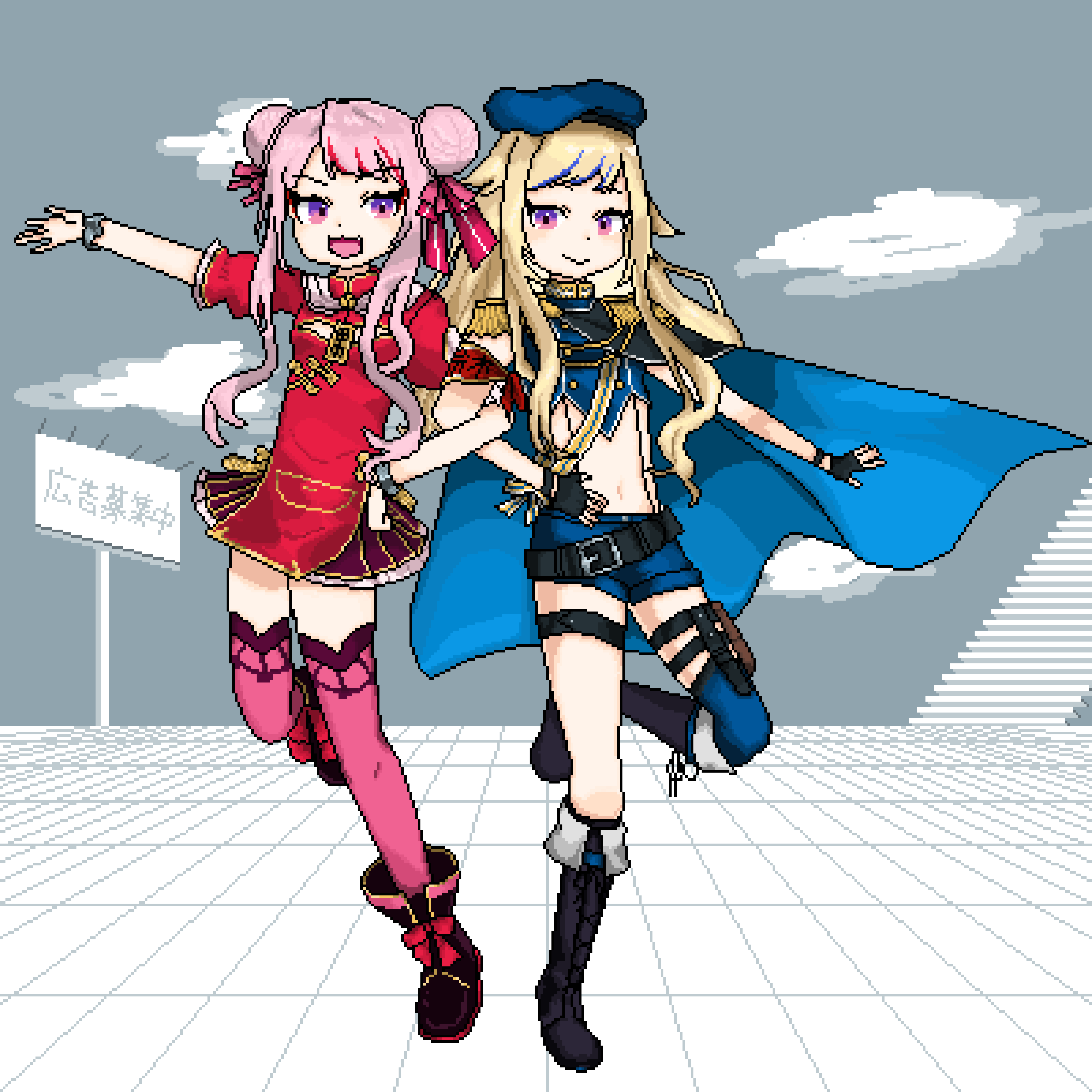ヒメヒナ100万人記念　GIF-1