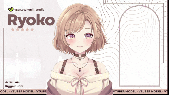 Fullbody Live2D Model - Ryoko-1