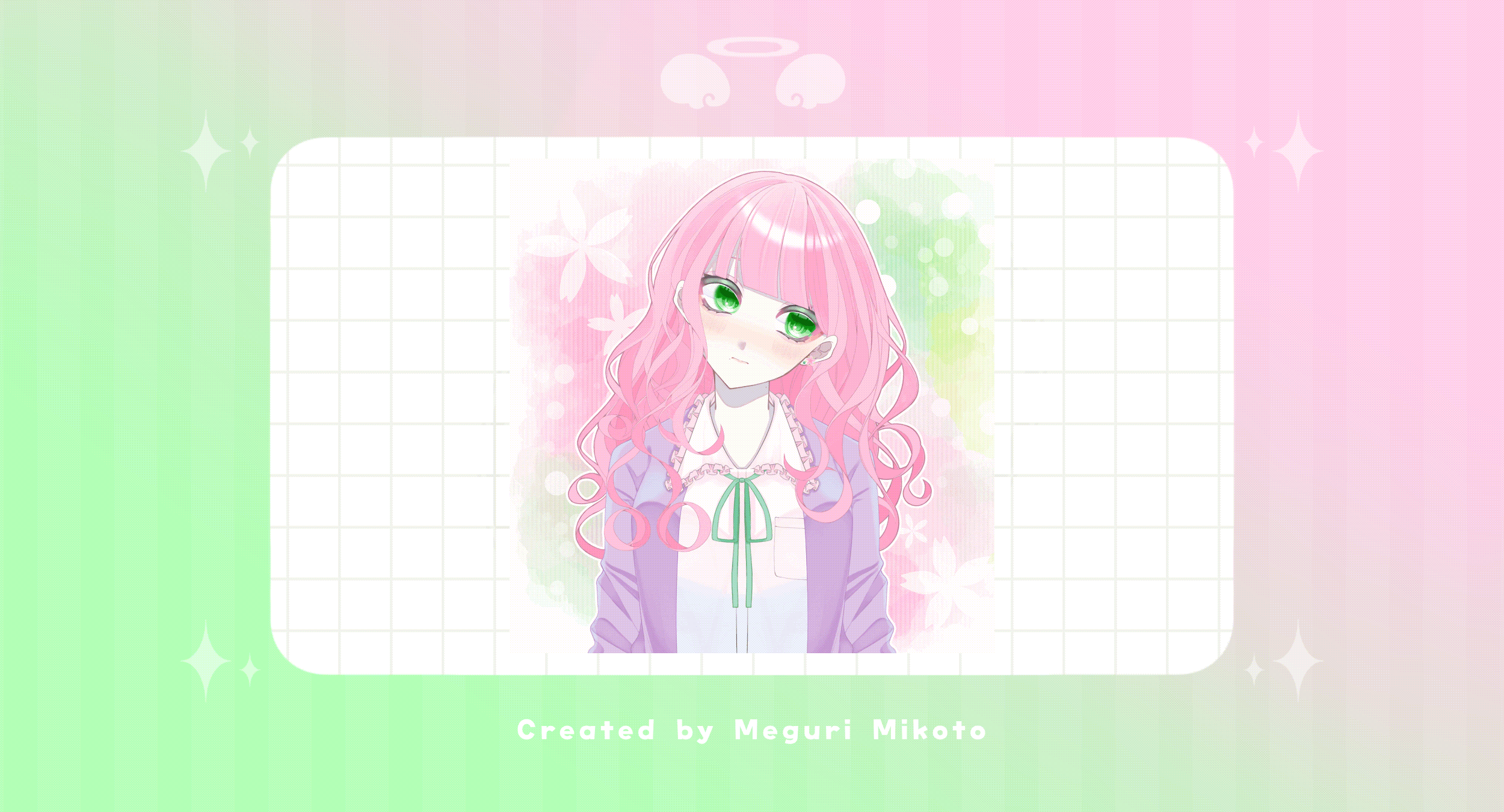 【創作】春爛漫🩷‪💚🌸【GIFｱﾆﾒｰｼｮﾝ】-1