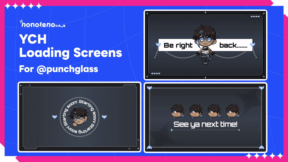 glass's YCH Animated Loading/Starting Stream Screen-1