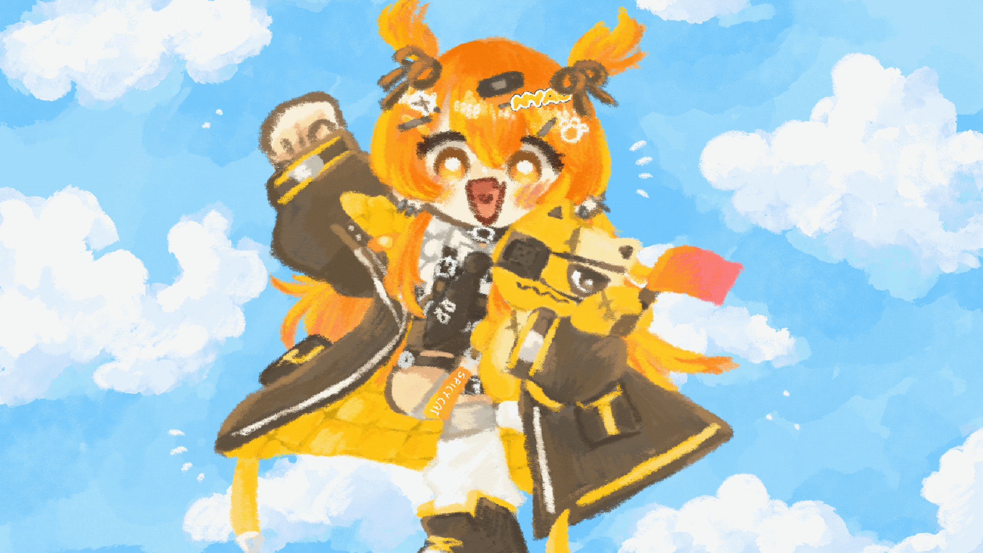 登竜門BOX所属秋桜しゅお様歌ってみたMV用アニメーション-1