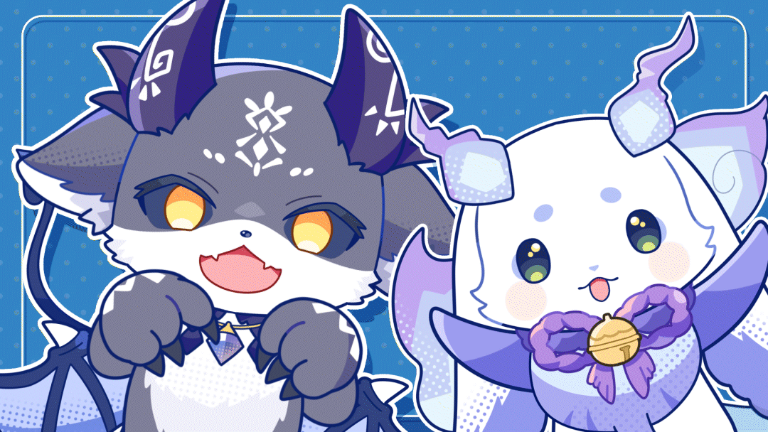 でびでび・でびるさん&ルンルンさん【ファンアート】-1