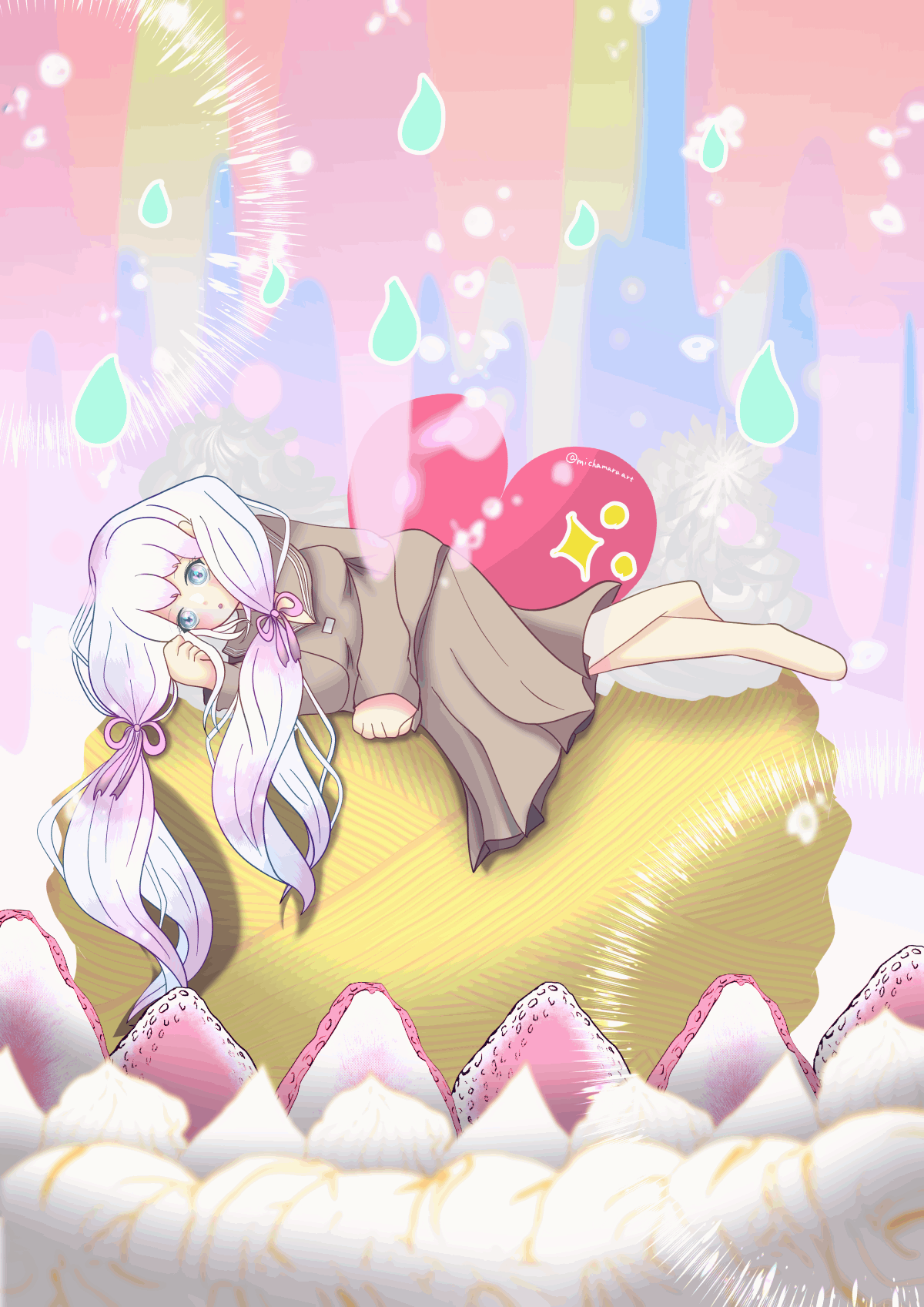 弱虫モンブラン イメージイラスト-1