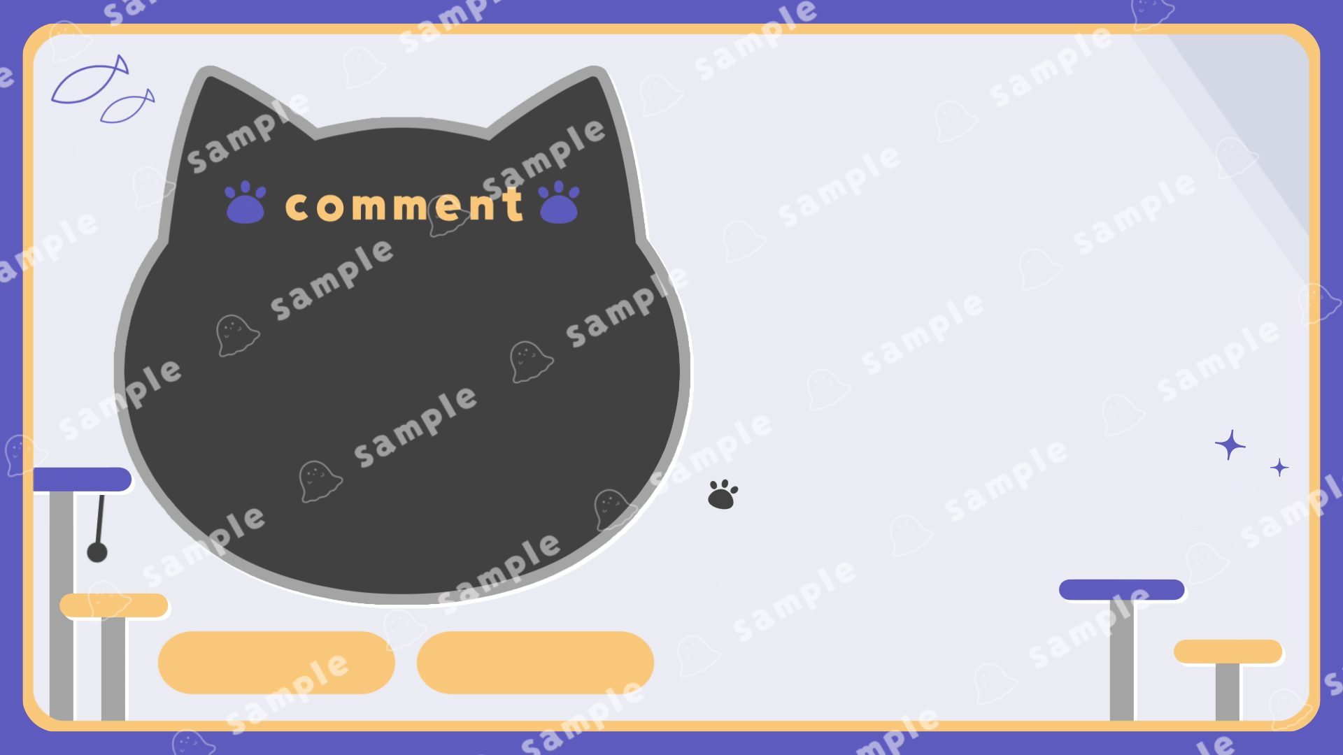 【Vtuber様】アニメーション付き配信用背景-1