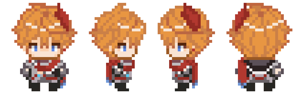 二次創作 原神 タルタリヤ歩行アニメ-1