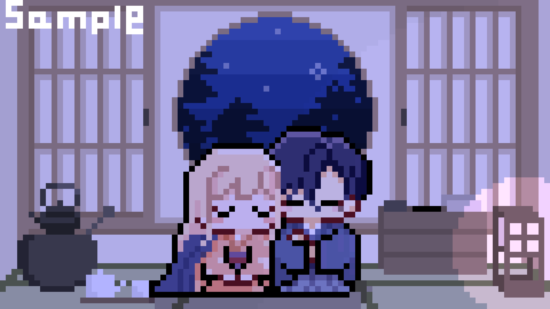 金森ケイタ様『寧々の結婚』ドット絵アニメーション-1