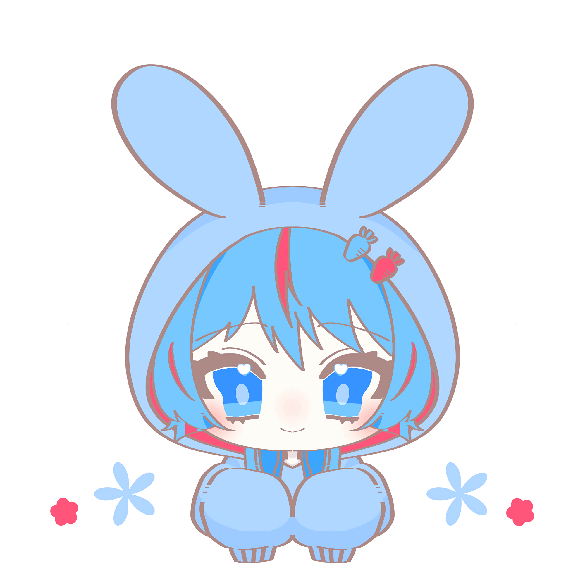 うさ耳パーカー簡易SD量産_すみかれい様-1