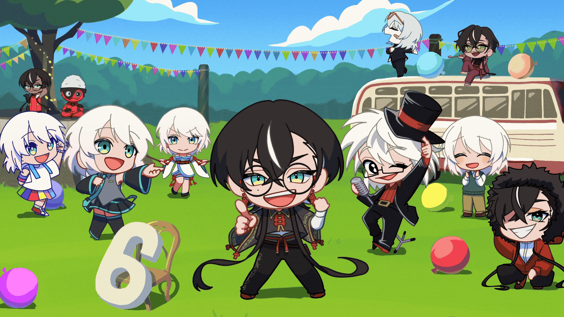 【MV用イラスト＆アニメーション】アトラクションがはじまる｜おかゆ様　cover-1