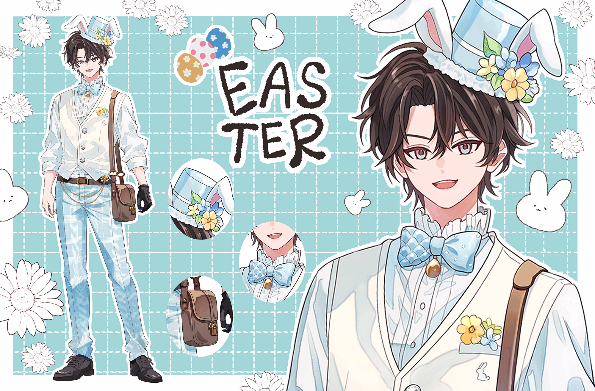 【YCH】イースター衣装　立ち絵-1