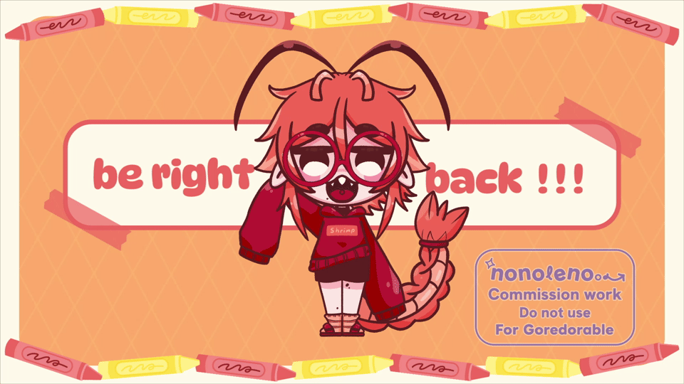 ♰☠️Goredorable☠️♰'s YCH Loading/Starting Stream Screen-1