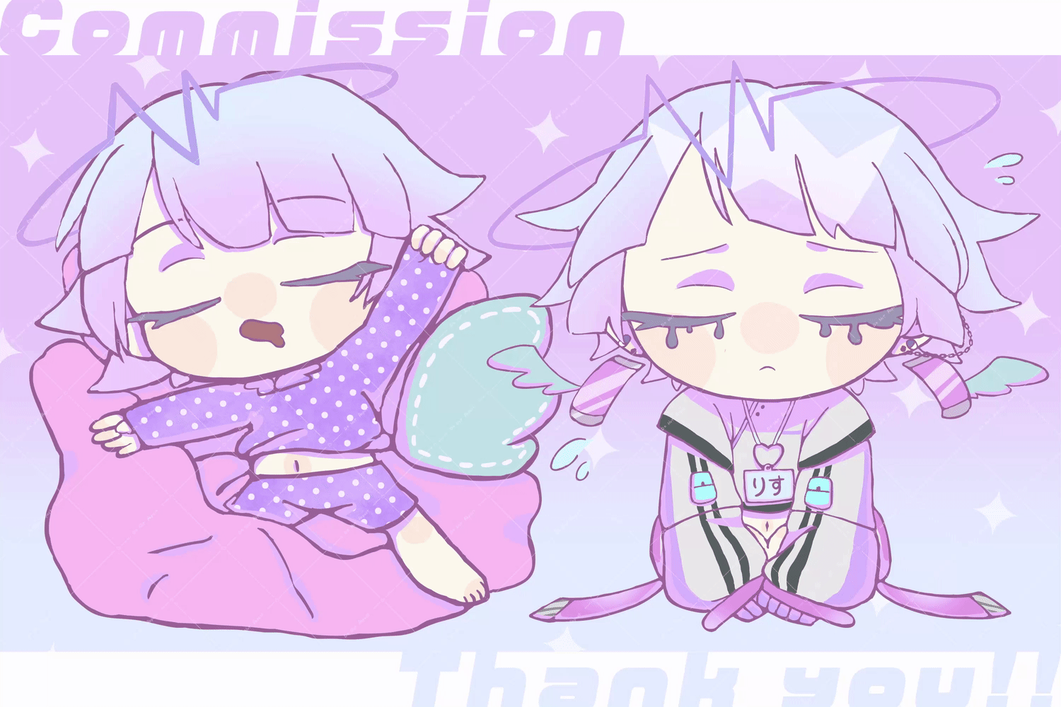 WORKS｜甘莉りす - デフォルメ依頼-1