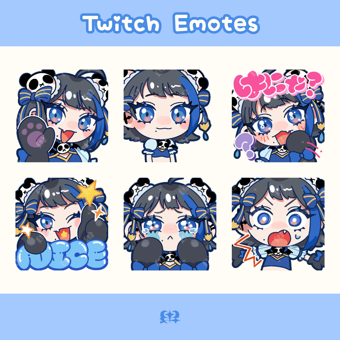Twitchスタンプ_志熊くろえ-1