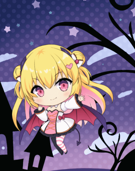 うごイラ（サキュバスSD）-1