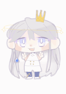 オリジナルキャラのデフォルメ瞬き-1