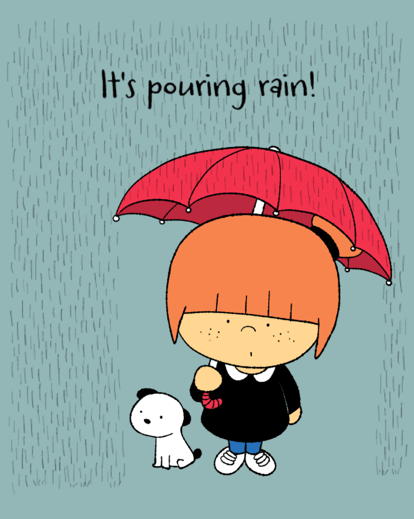 It’s pouring rain !-1