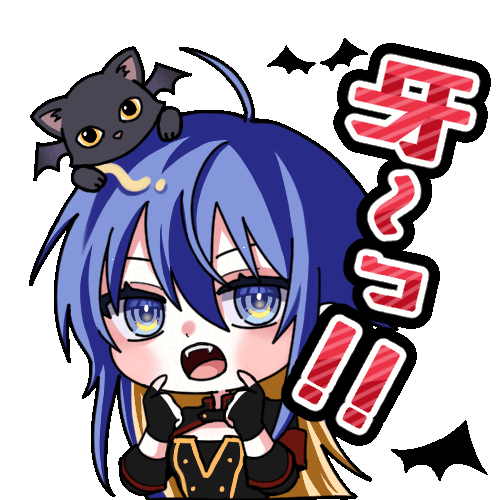 【実績】プチギフト用SDイラスト（GIFアニメーション）-1