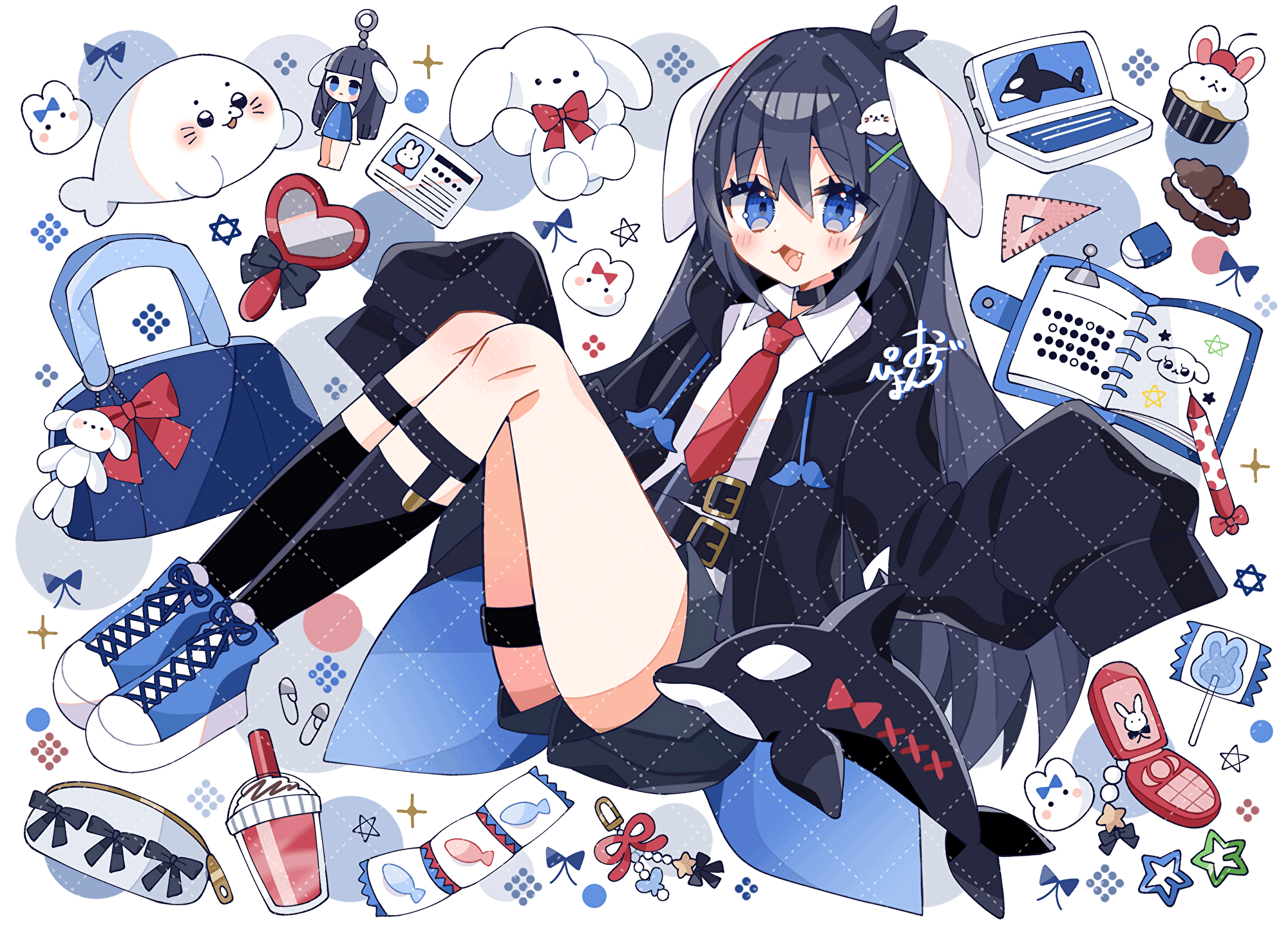 おるか様／通常等身イラスト-1