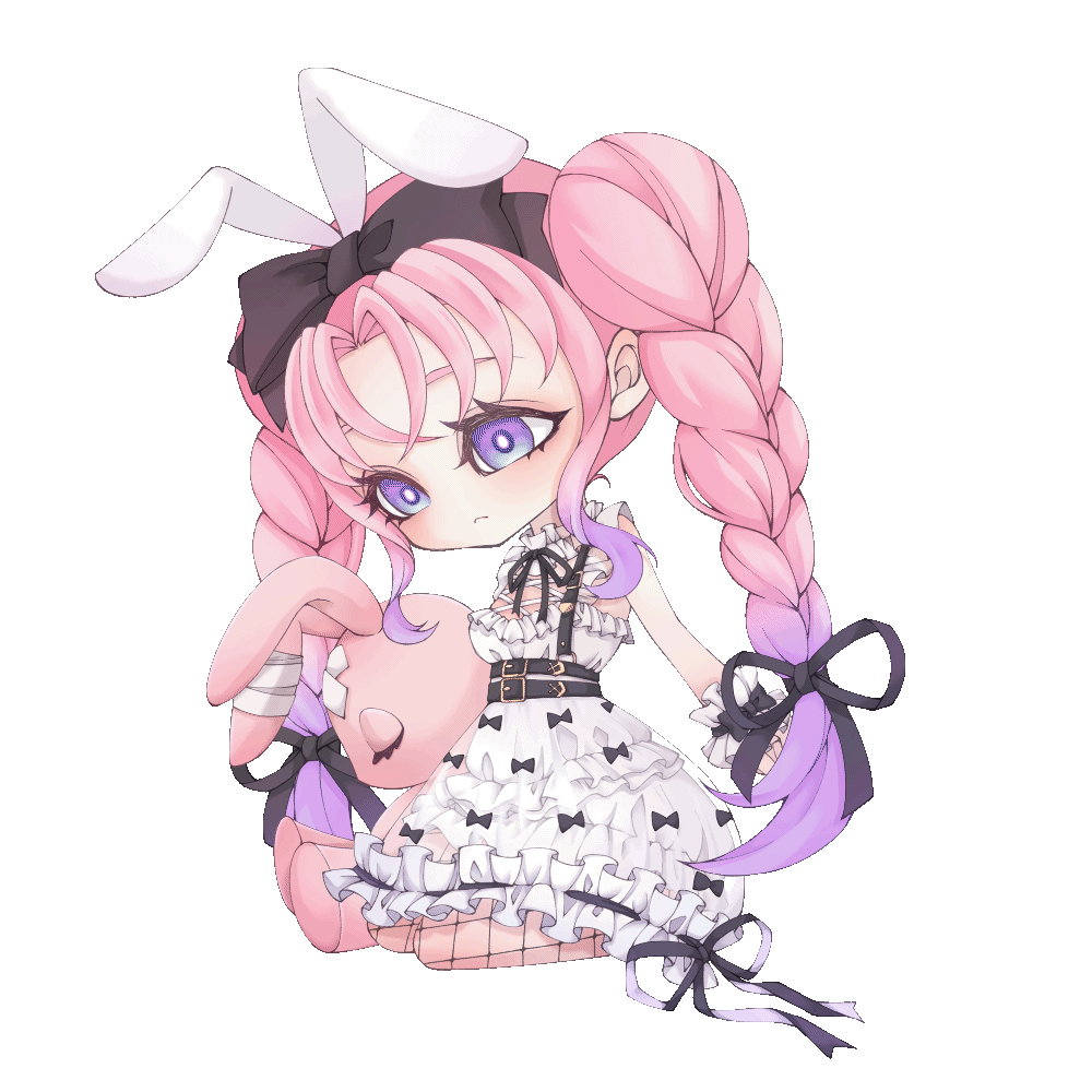 兎々世えに様アニメーション/ファンアート-1