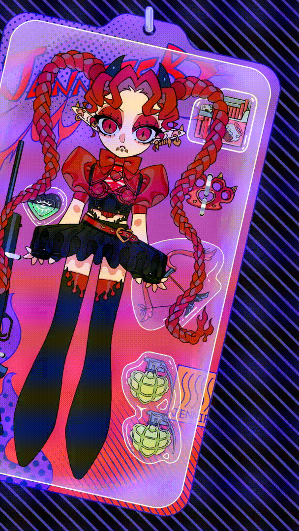 【OC】着せ替えフィギュア-1