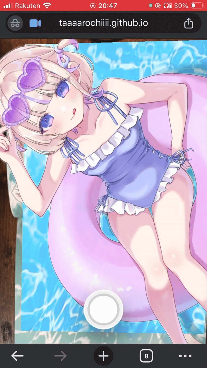 【AR】ホロクル11th 水着イラスト-1