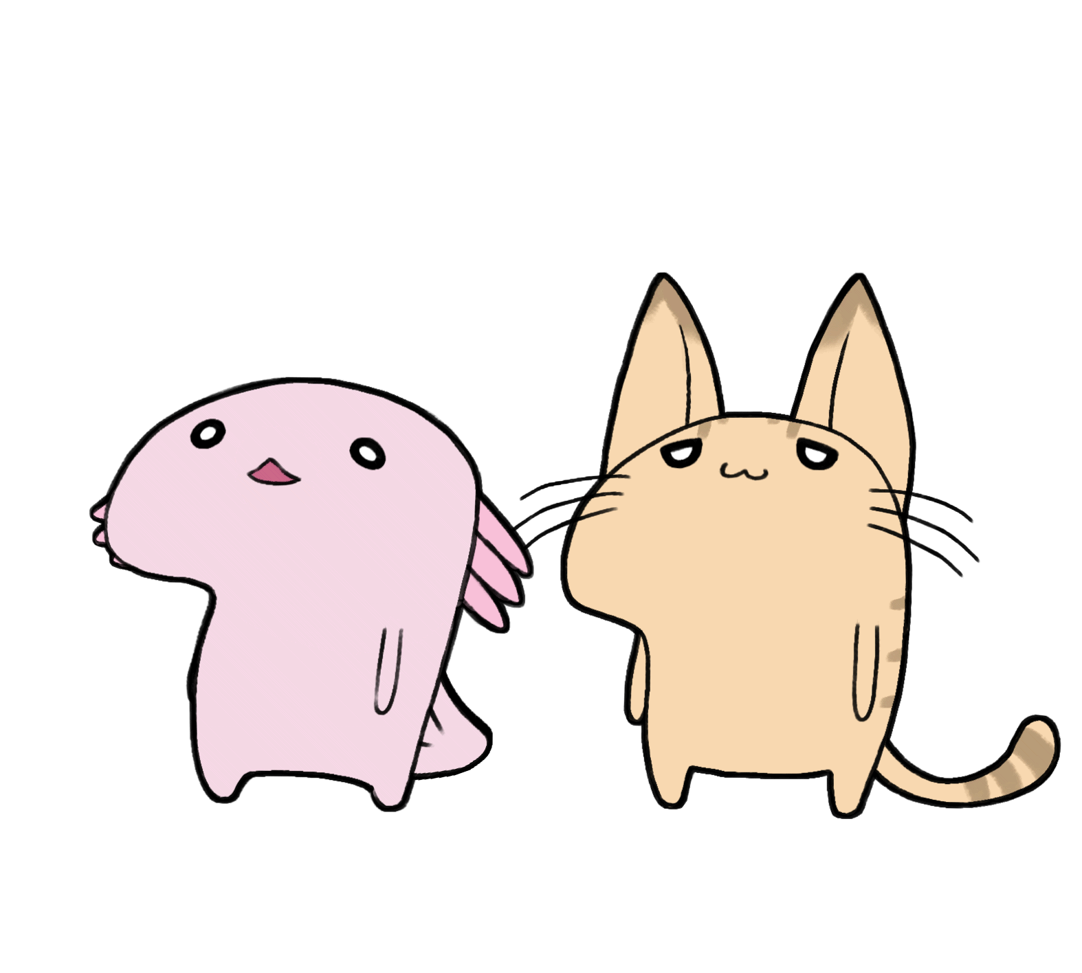 【Live2dモデリング】ひなうぱ・あちゅねこ デフォルメモデル-1
