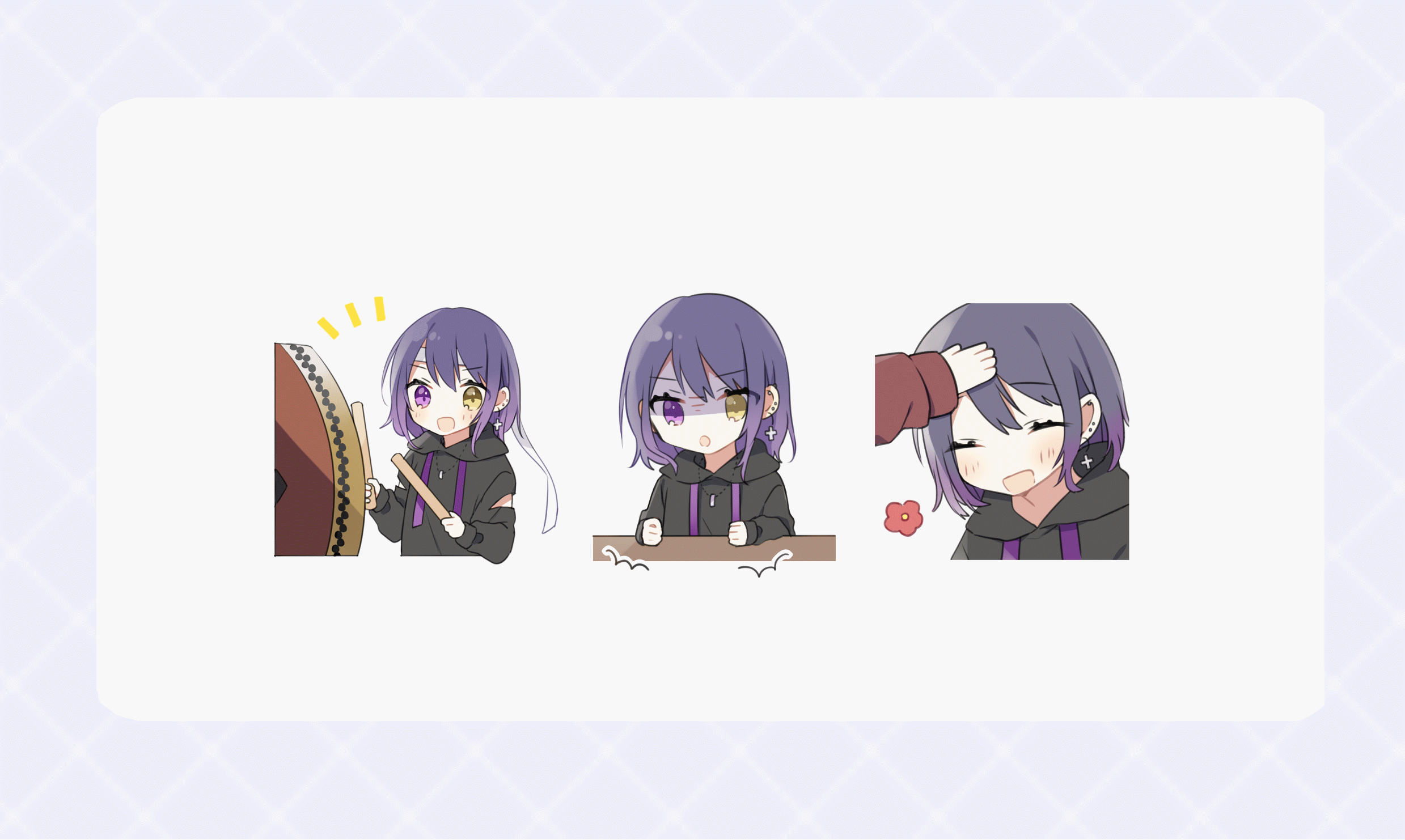どんちゃん様Twitch用GIFスタンプ-1