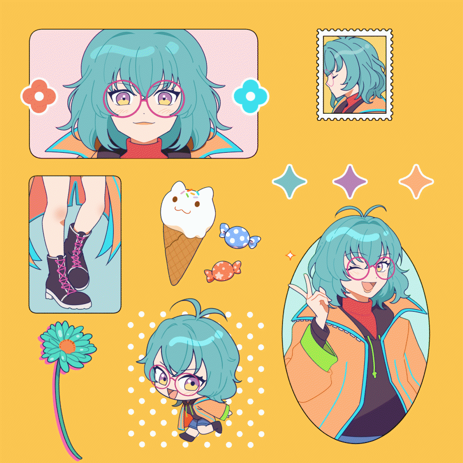 Commission(Gif/Girl)-1