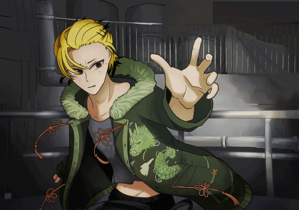 Live2D　クロガネ-1