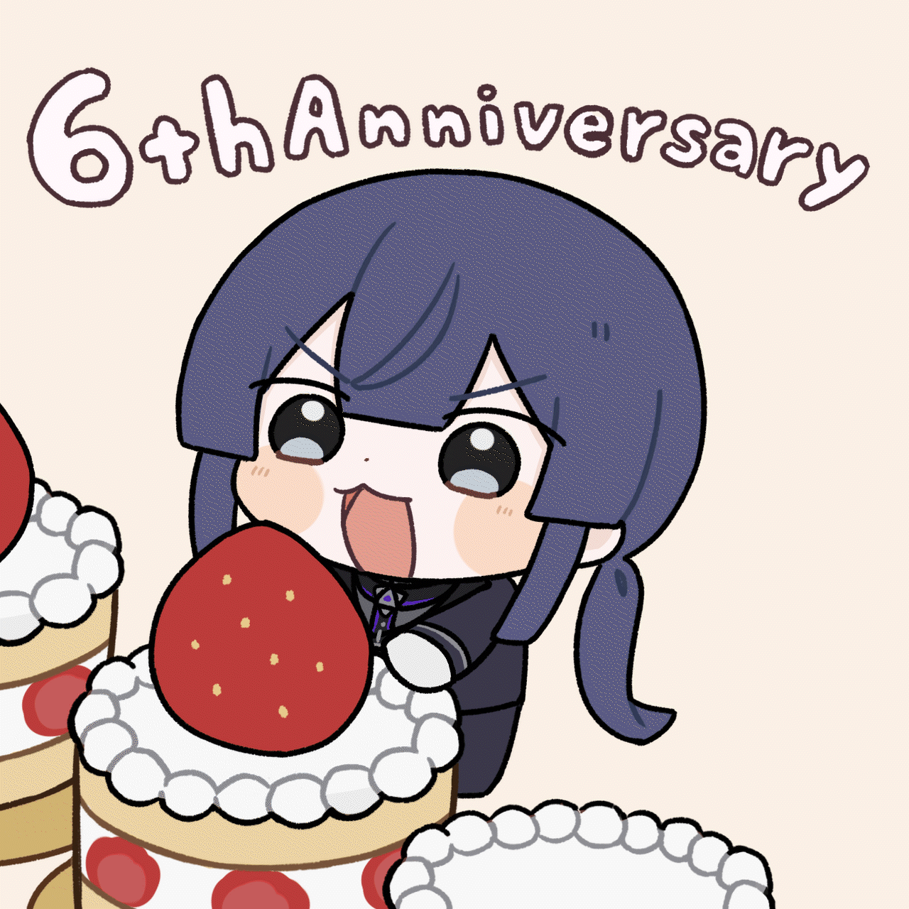 長尾景6周年記念SDアニメーション-1