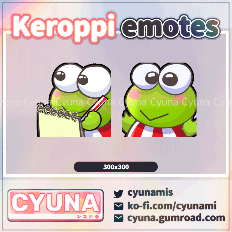 Keroppi Animated Emotes-1