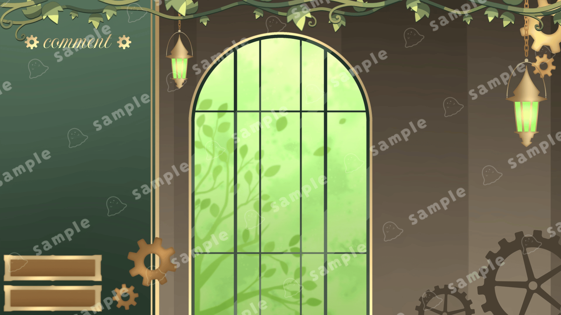 アニメーション付き配信用背景-1