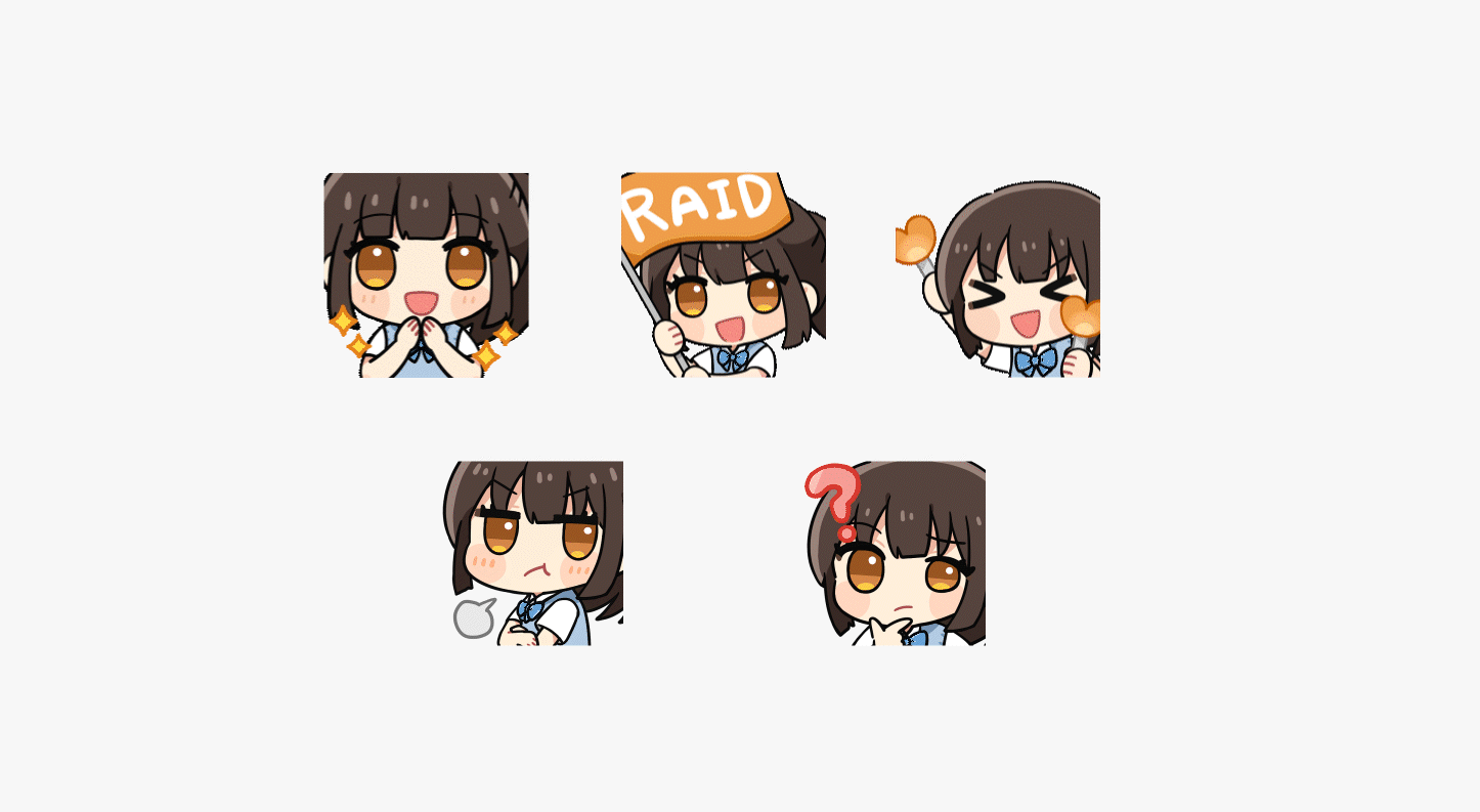 ぱるにゃん様 ツイッチスタンプ-1
