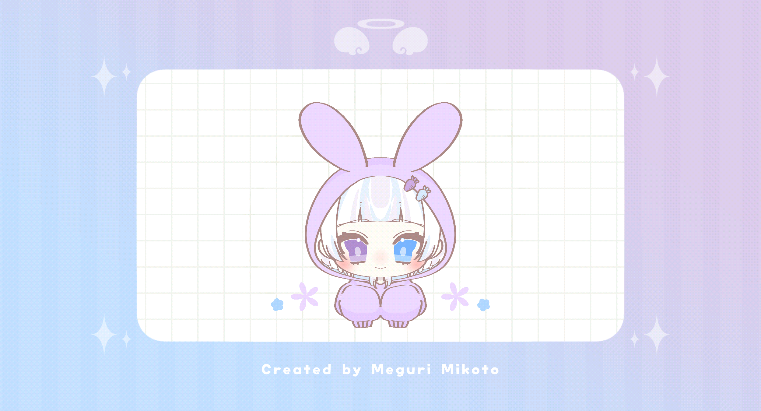 【量産】廻吏命《簡易うさ耳ﾊﾟｰｶｰSD》-1