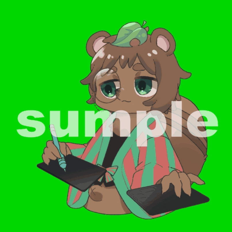 ひさぎゆずニキ様 PNGTuberモデル-1