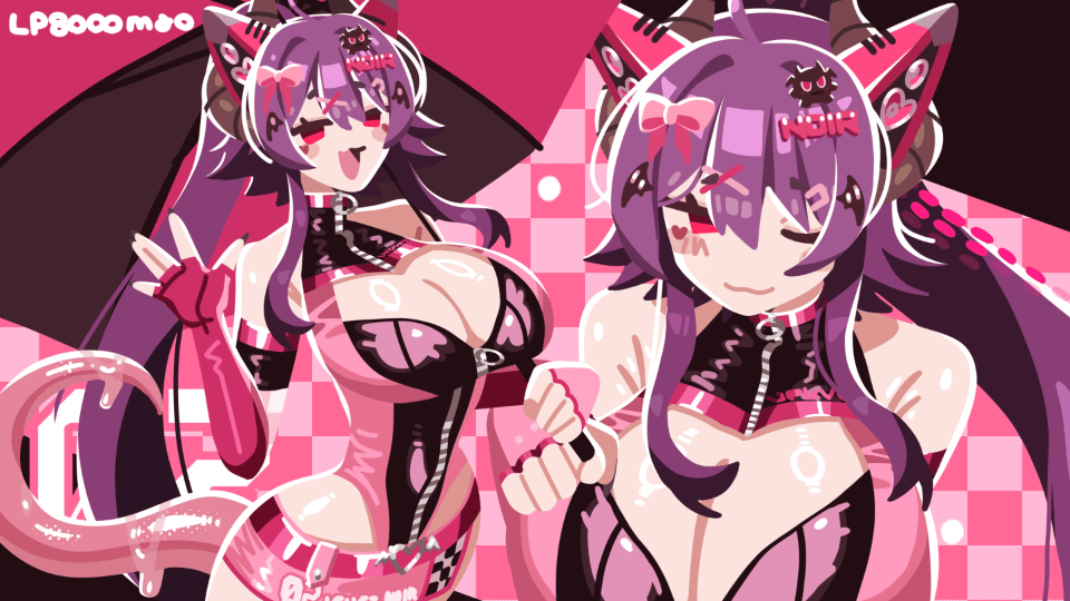 【Skeb】配信者さんの待機画面用アニメーション-1