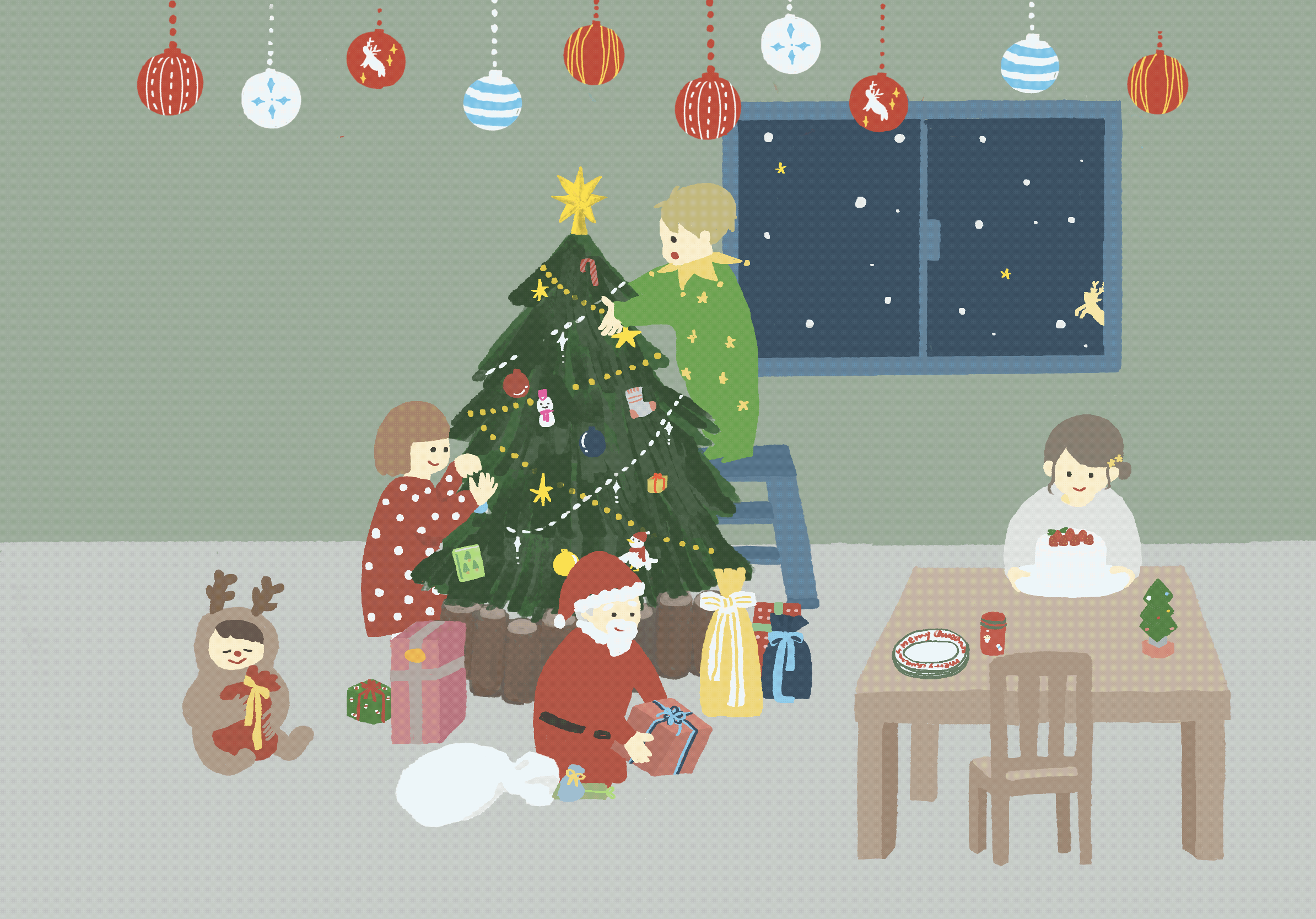クリスマスアニメ　2023-1