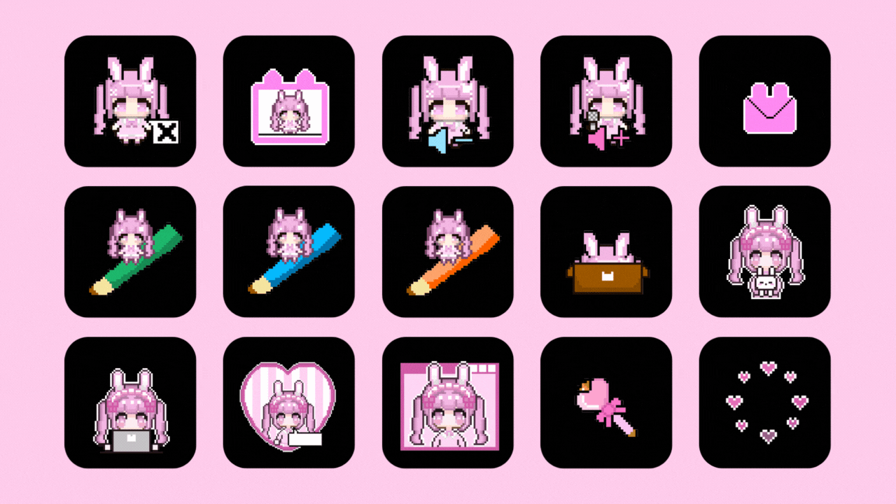 STREAM DECK用のドット絵-1