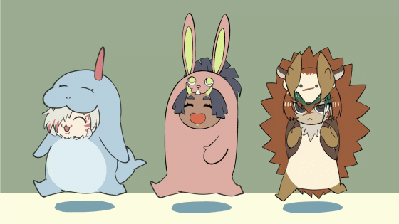 ゆるキャラ歩き-1