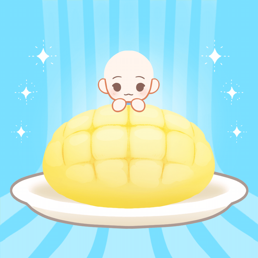 melon bread　🍈メロンパン-1