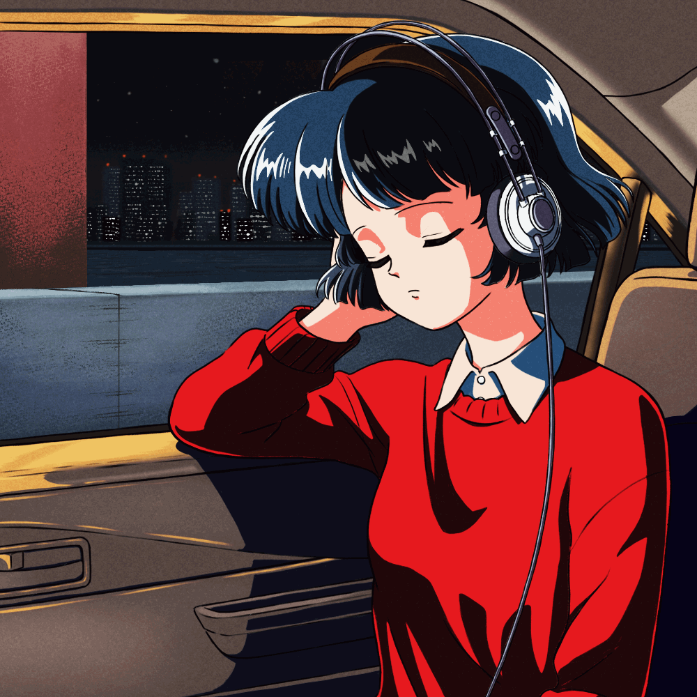 海外のLofiレコードレーベルの依頼で制作したアニメーションです。-1