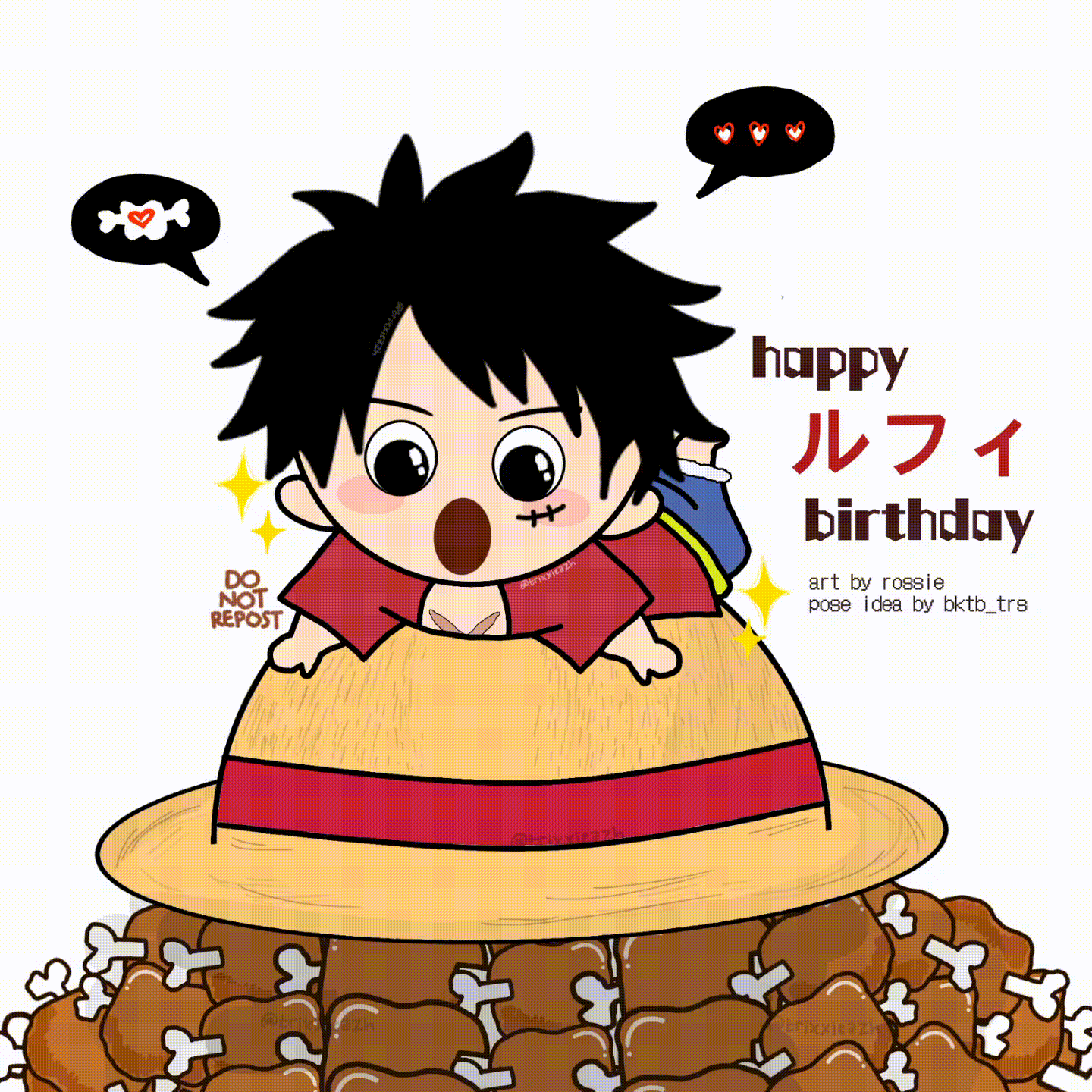 Monkey D Luffy : ONE PIECE-1