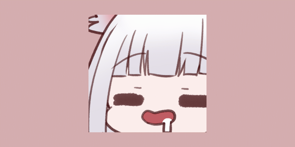 42　よだれ/drool-1