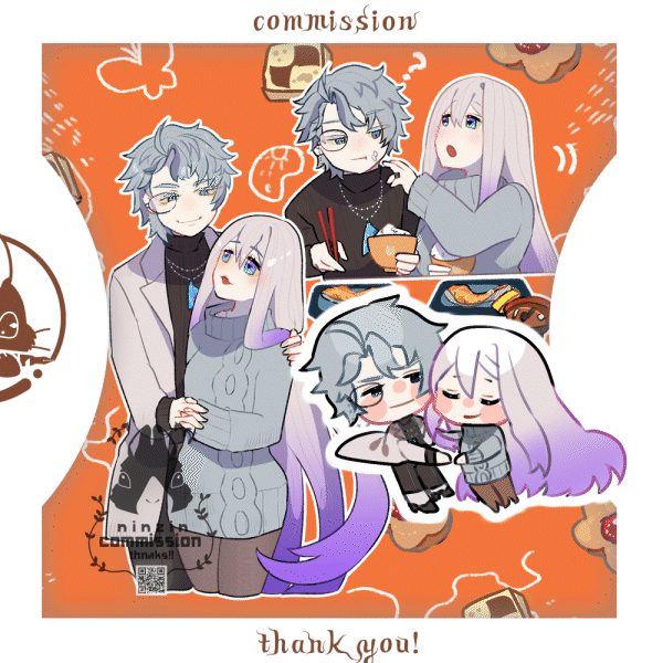 SKEB-つめこみイラスト-1