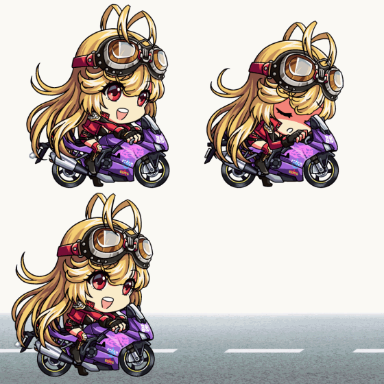 【お仕事】SDキャラ素体/モーション-1