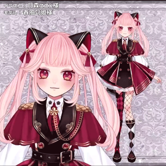 【commission】live2ⅾモデリング.gif-1